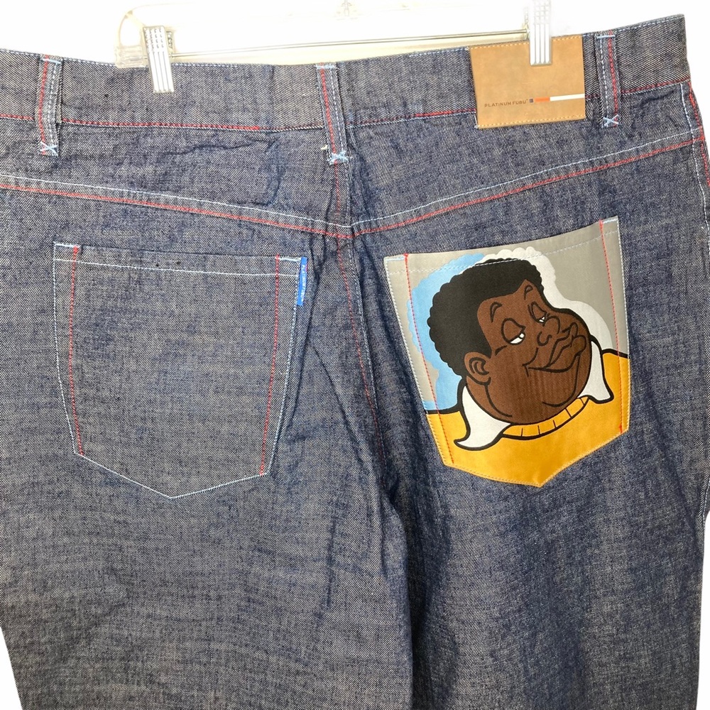 Platinum Fubu Blue Jeans Size 44 Men’s Denim